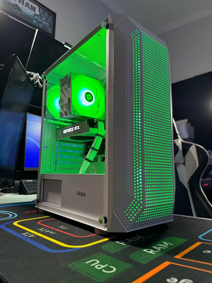 RTX All White & Black Gaming PC - i5 / RTX 2060