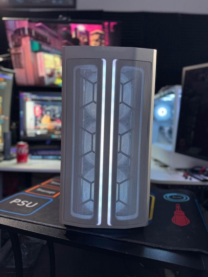 All white RGB Gaming PC - Ryzen 5 2600X - GTX 1070