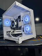 White Gaming PC - Ryzen 5 3600 - RTX 3060 - 16GB RAM - 512GB SSD
