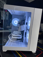 White Gaming PC - Ryzen 5 3600 - RTX 3060 - 16GB RAM - 512GB SSD