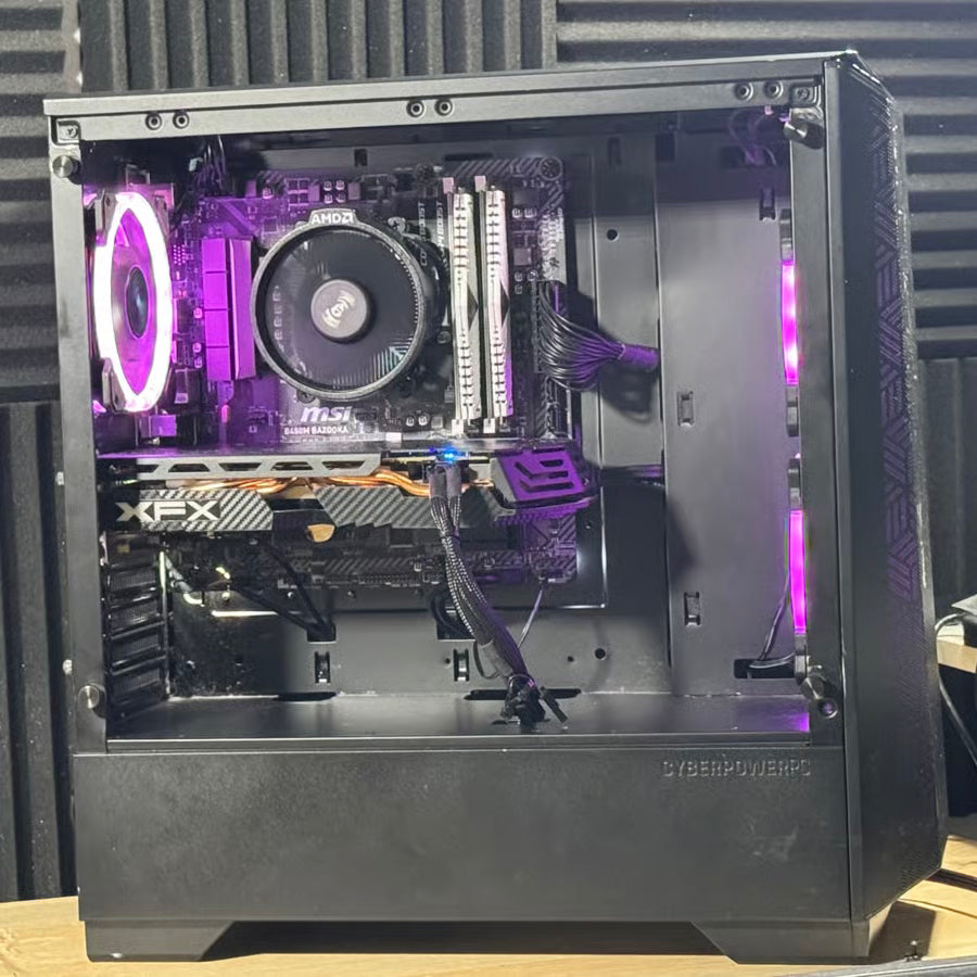 RX 580 | Ryzen 5 2600 | 16GB DDR4 | 256GB SSD + 2TB HDD | WiFi