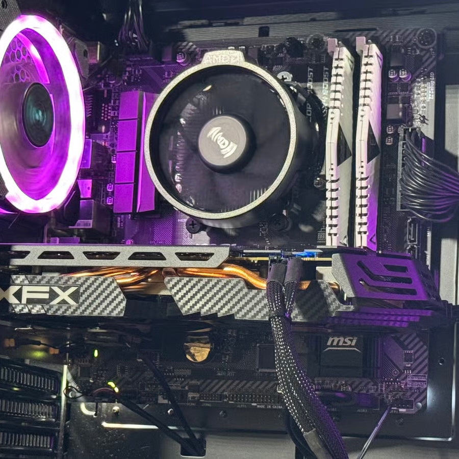 RX 580 | Ryzen 5 2600 | 16GB DDR4 | 256GB SSD + 2TB HDD | WiFi