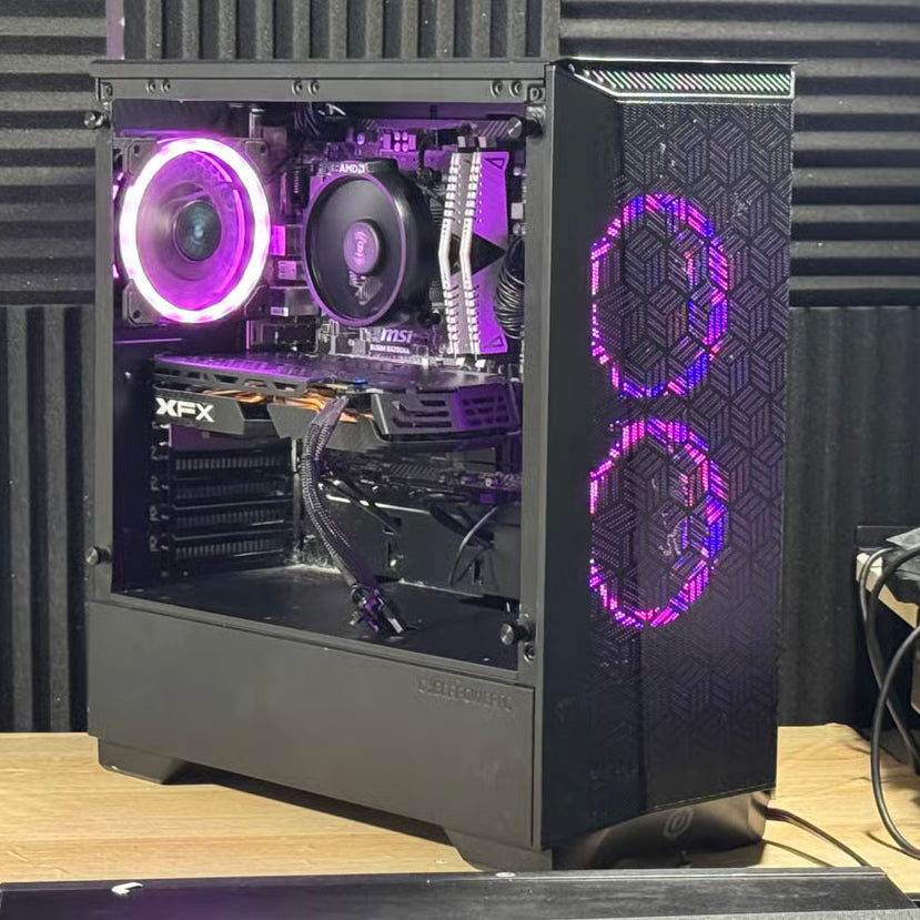 RX 580 | Ryzen 5 2600 | 16GB DDR4 | 256GB SSD + 2TB HDD | WiFi