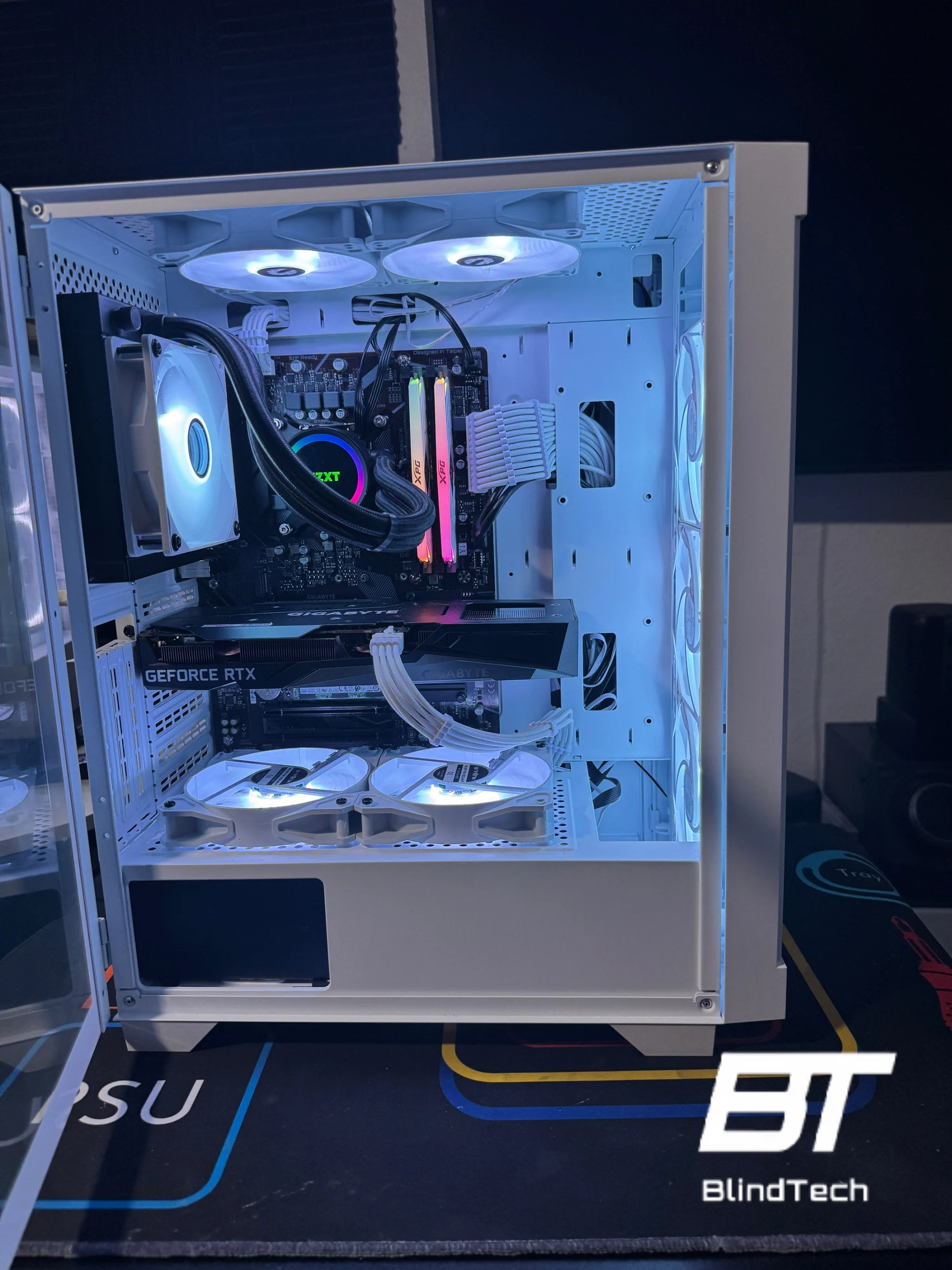 White RTX Gaming PC - i5 10400F - RTX 3060