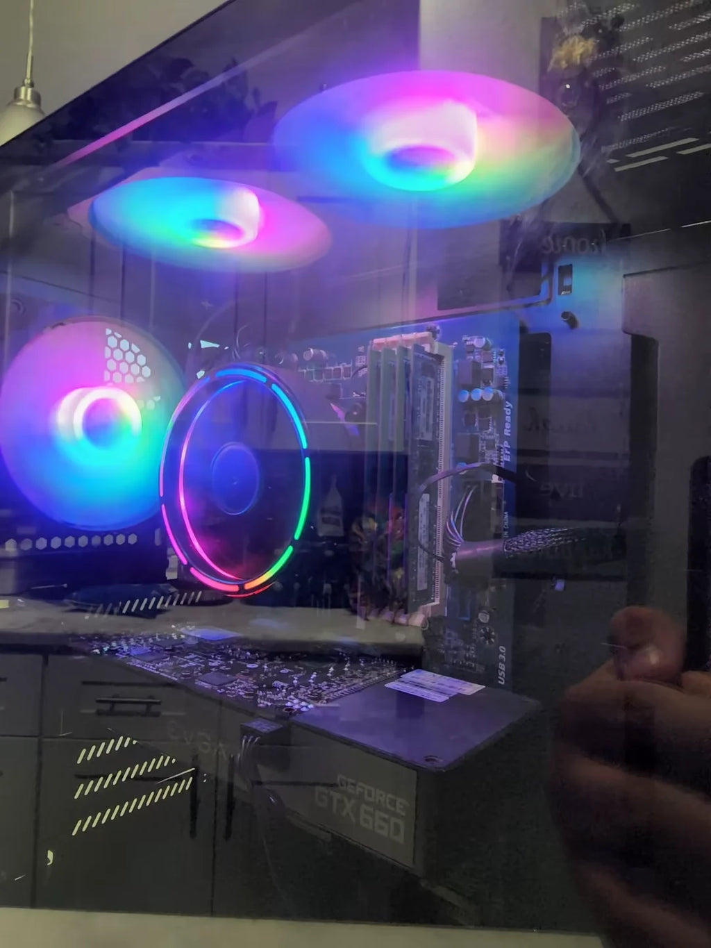 Gaming PC i7 2600 16gb ram 500gb ssd