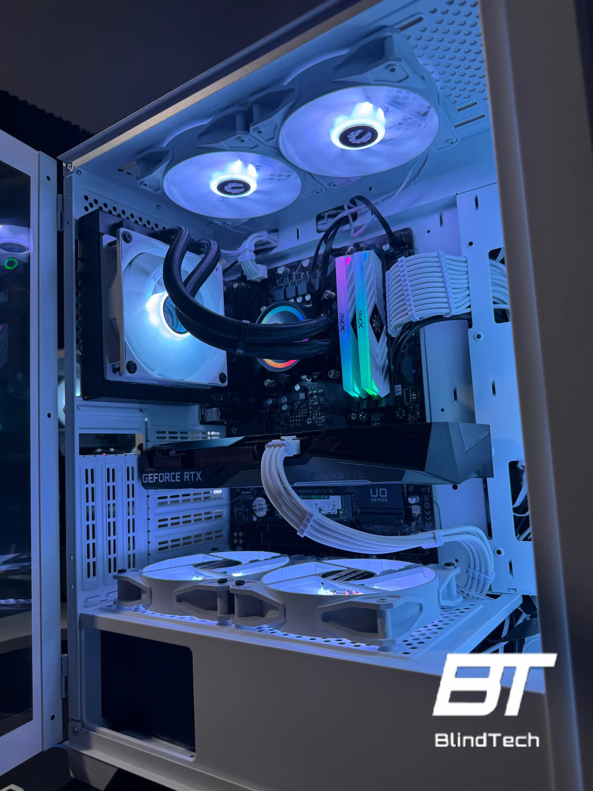 White RTX Gaming PC - i5 10400F - RTX 3060